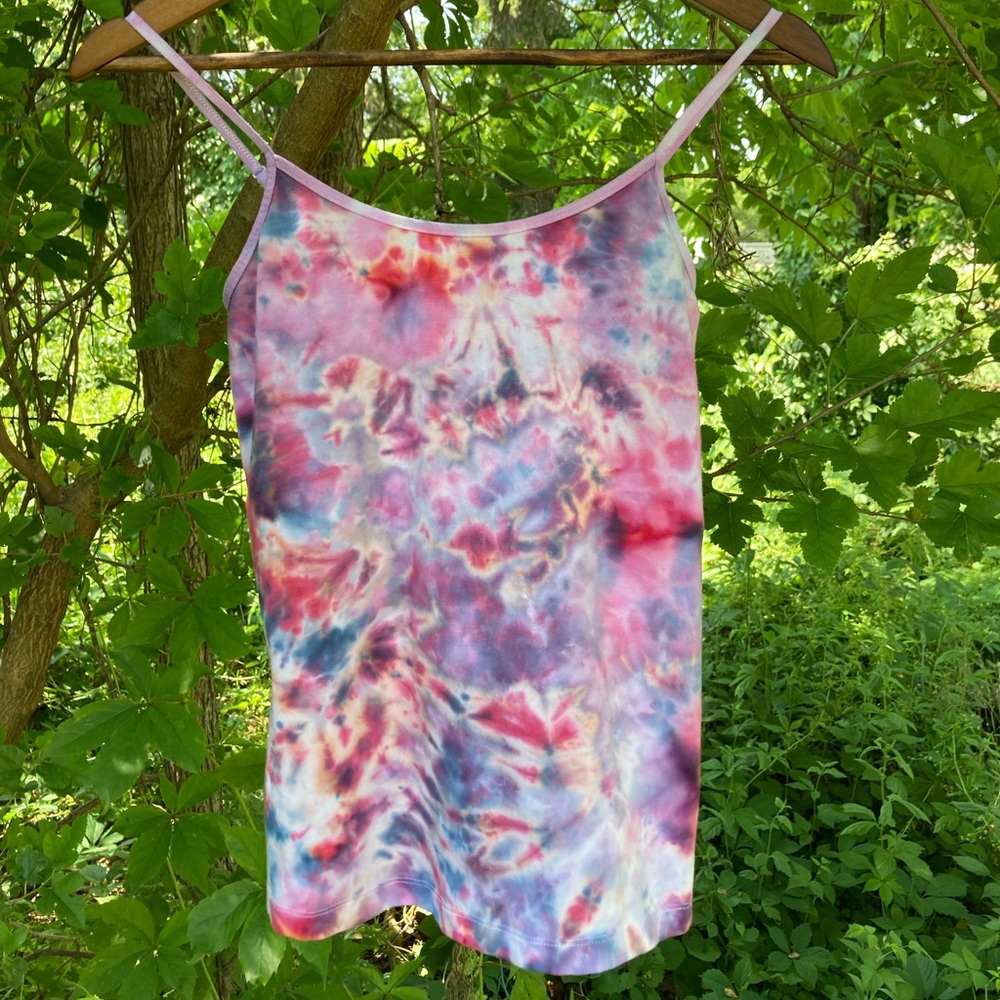 NWOT Custom Women’s XS (0-2) Tie Dye Tank Top.